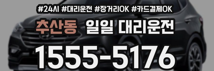 추산동 일일 대리운전