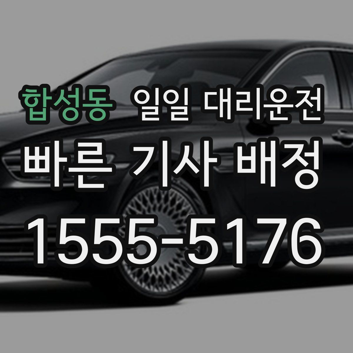 합성동 일일 대리운전
