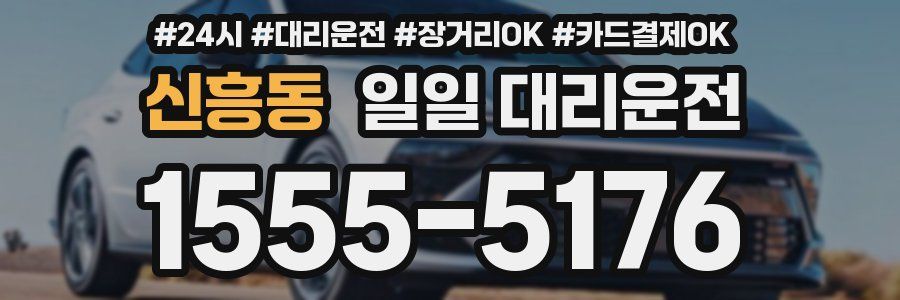 신흥동 일일 대리운전
