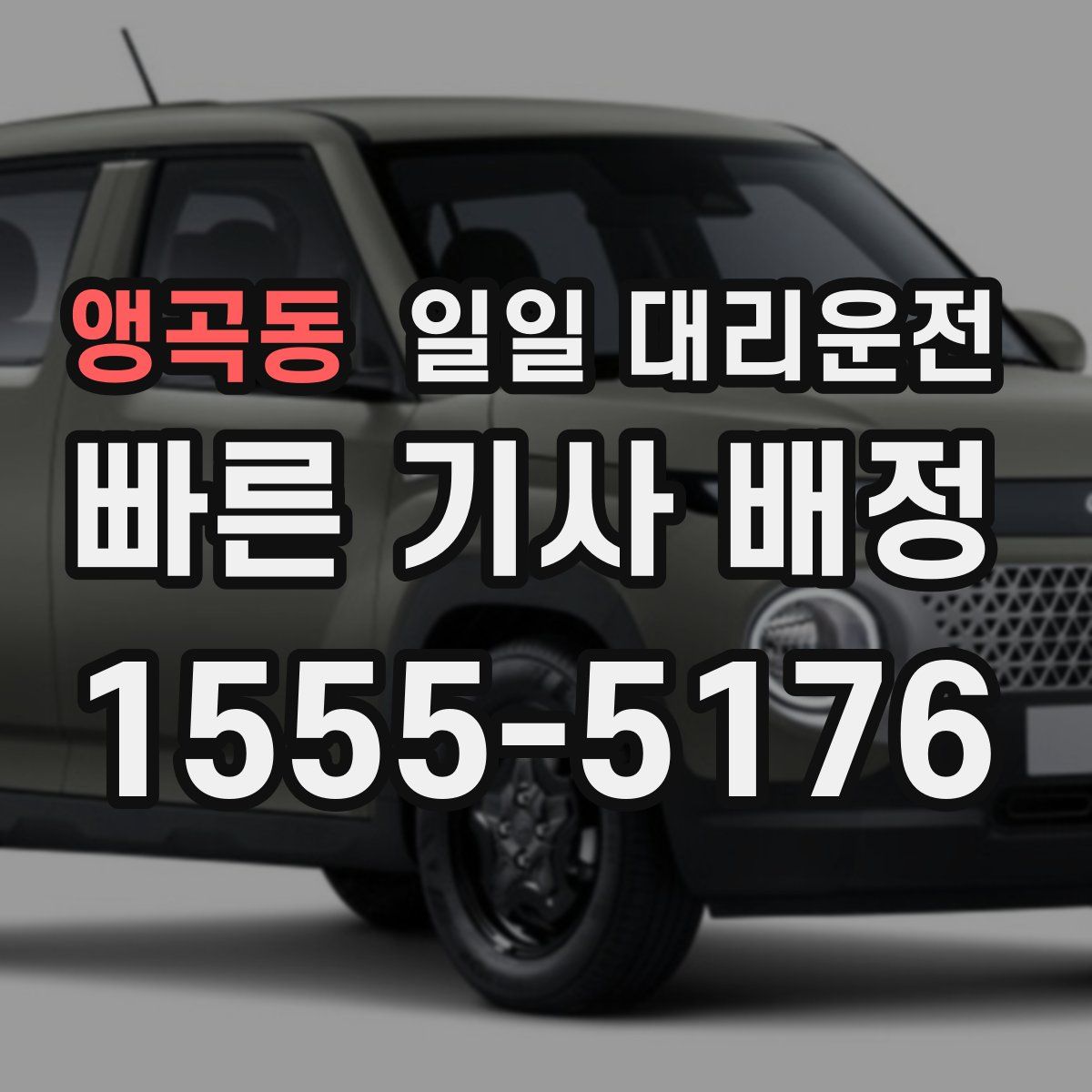 앵곡동 일일 대리운전