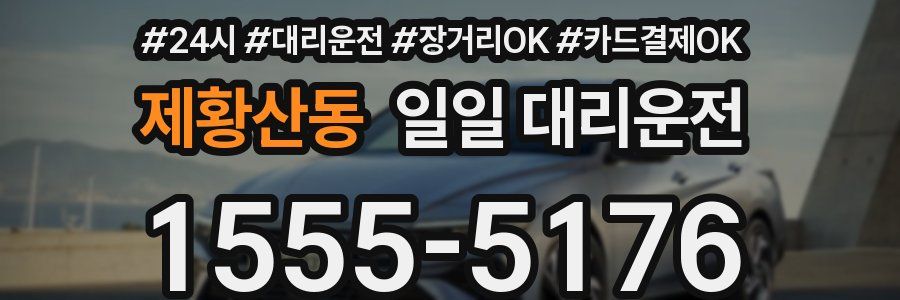 제황산동 일일 대리운전