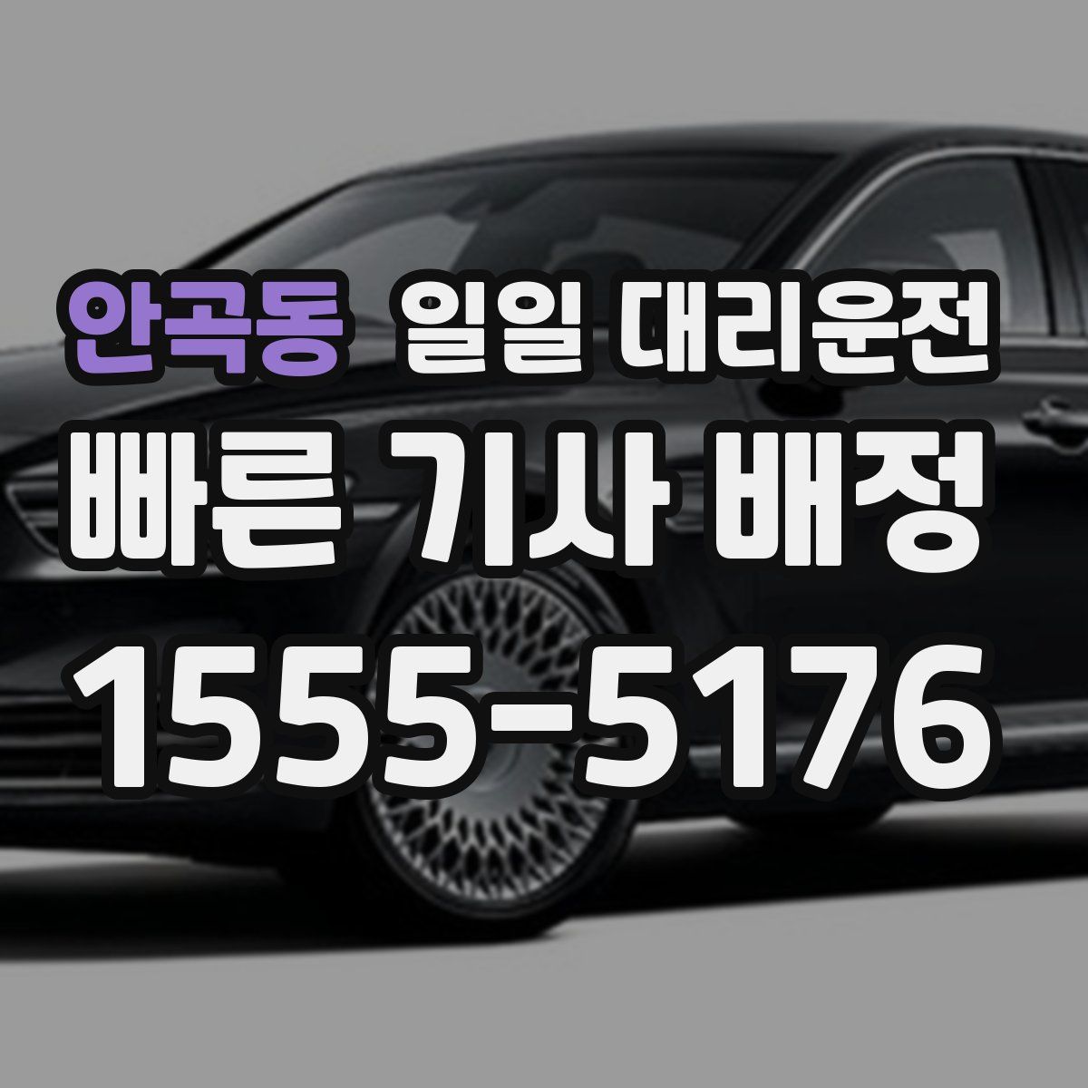 안곡동 일일 대리운전