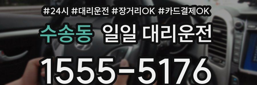 수송동 일일 대리운전