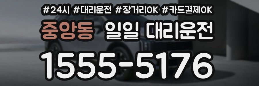 중앙동 일일 대리운전