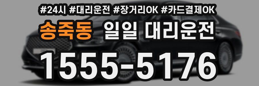 송죽동 일일 대리운전