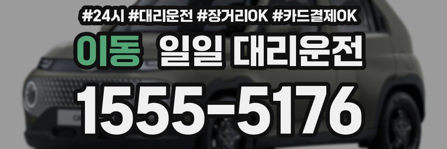 이동 일일 대리운전
