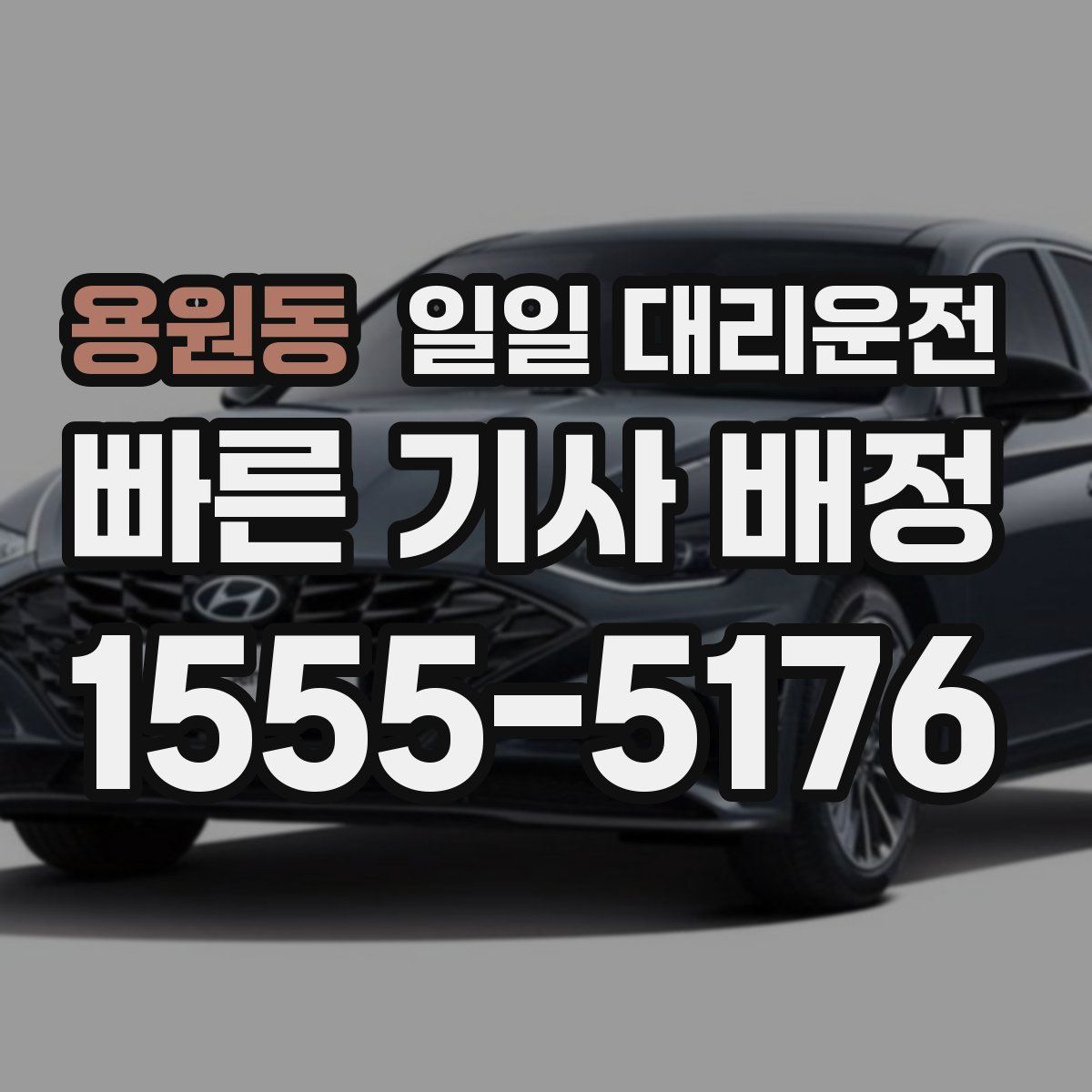 용원동 일일 대리운전