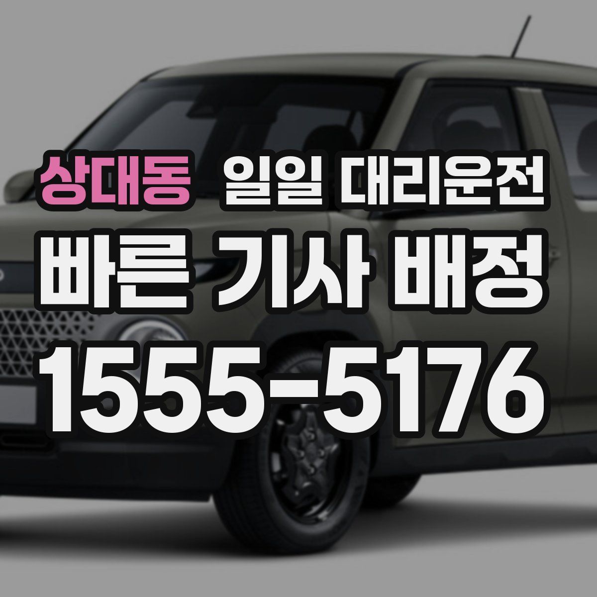 상대동 일일 대리운전