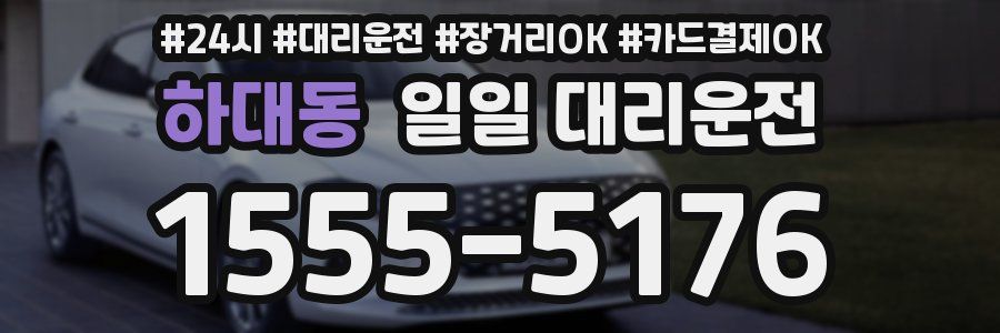 하대동 일일 대리운전