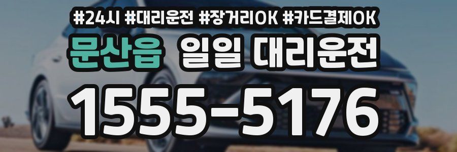문산읍 일일 대리운전