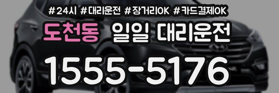 도천동 일일 대리운전