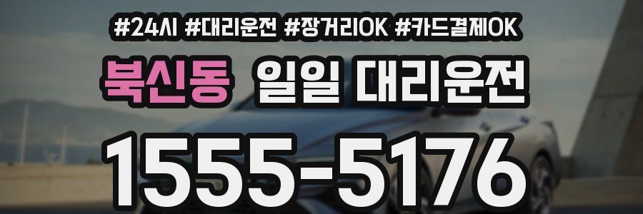 북신동 일일 대리운전