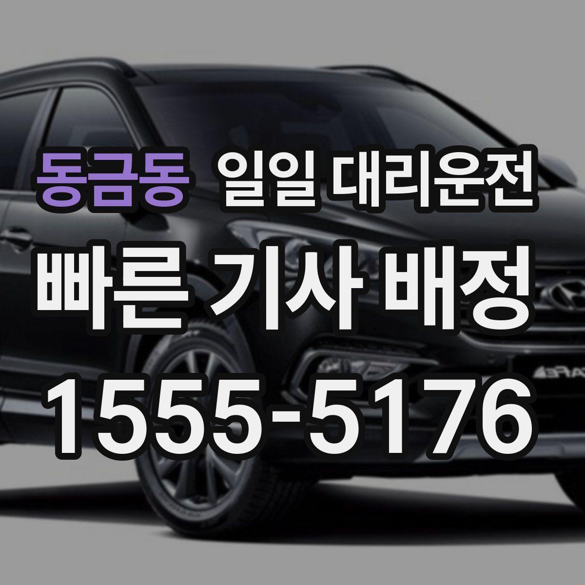 동금동 일일 대리운전