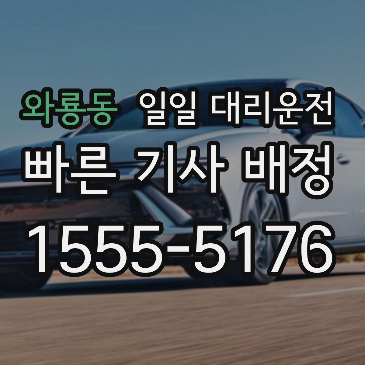 와룡동 일일 대리운전
