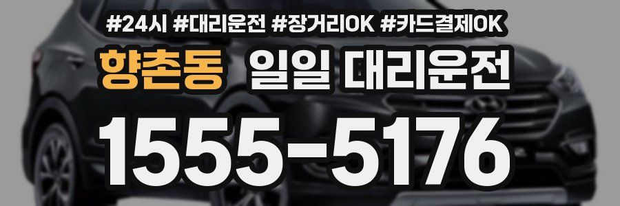 향촌동 일일 대리운전