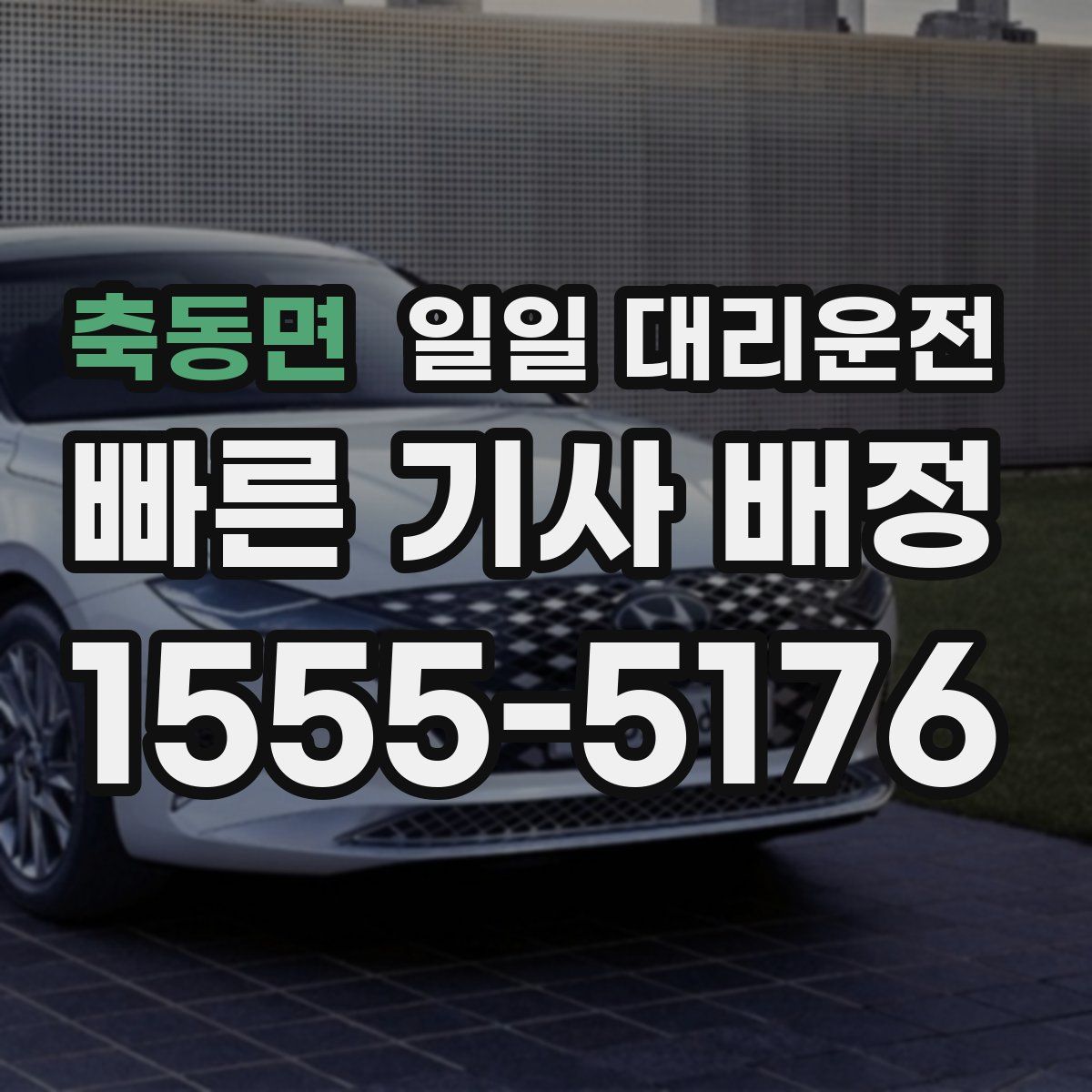 축동면 일일 대리운전