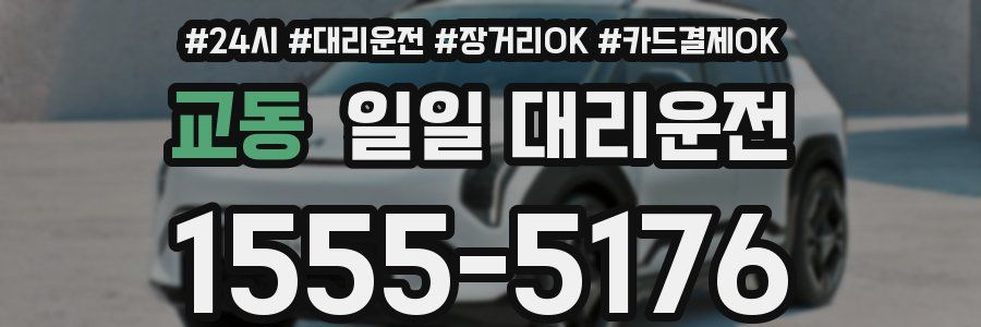 교동 일일 대리운전