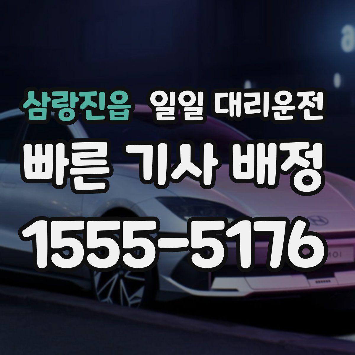 삼랑진읍 일일 대리운전