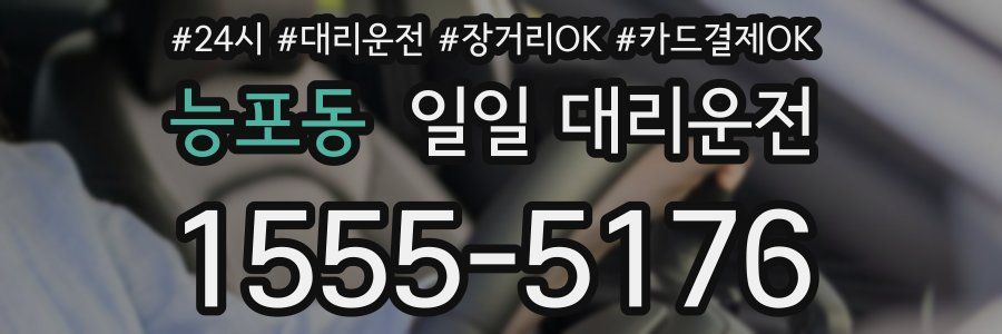 능포동 일일 대리운전