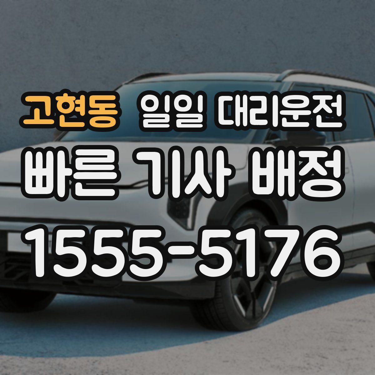 고현동 일일 대리운전