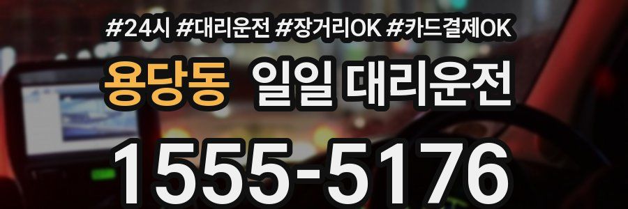 용당동 일일 대리운전