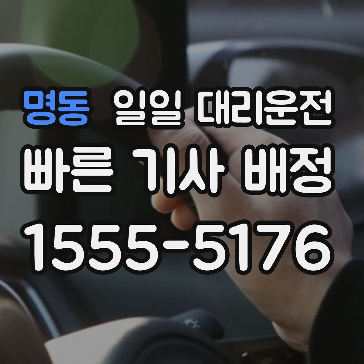 명동 일일 대리운전