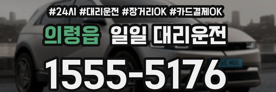 의령읍 일일 대리운전