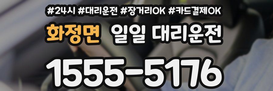 화정면 일일 대리운전
