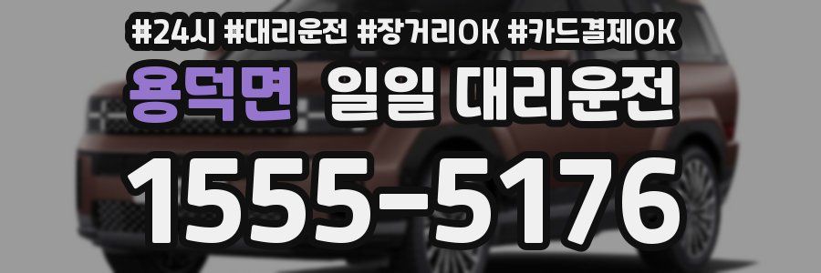 용덕면 일일 대리운전