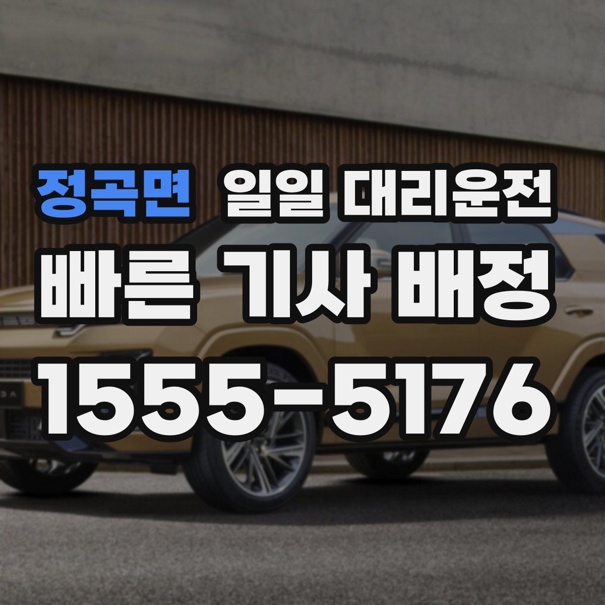 정곡면 일일 대리운전