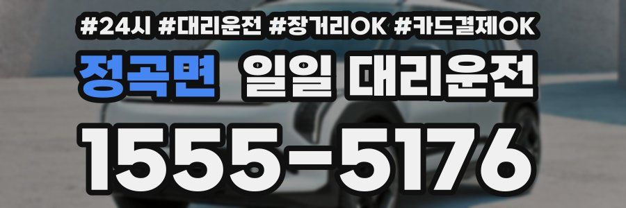 정곡면 일일 대리운전