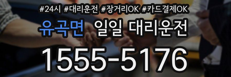 유곡면 일일 대리운전