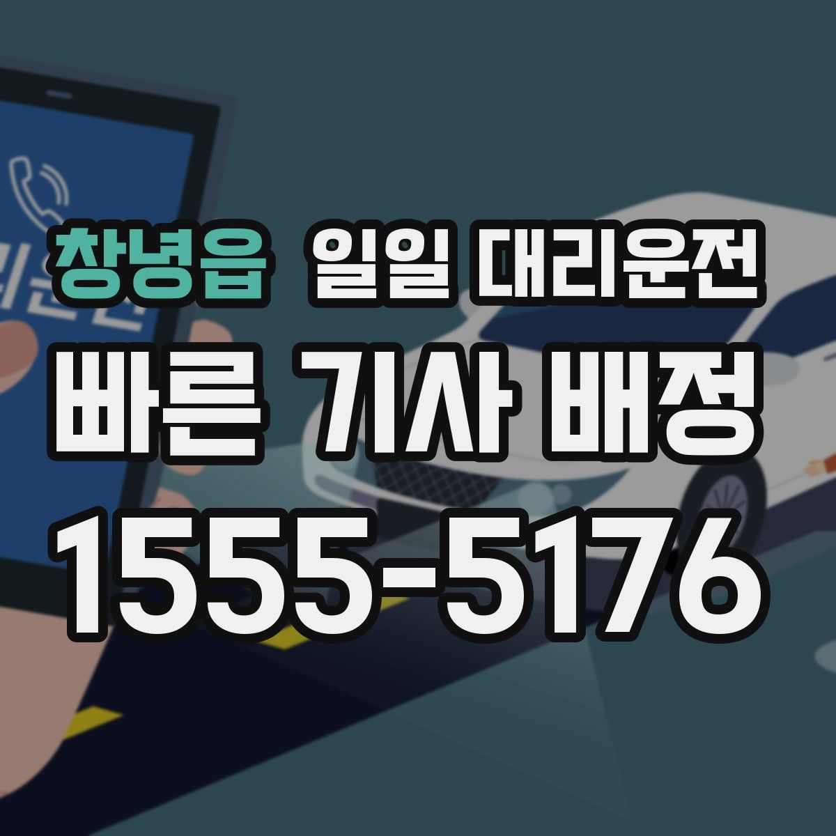 창녕읍 일일 대리운전