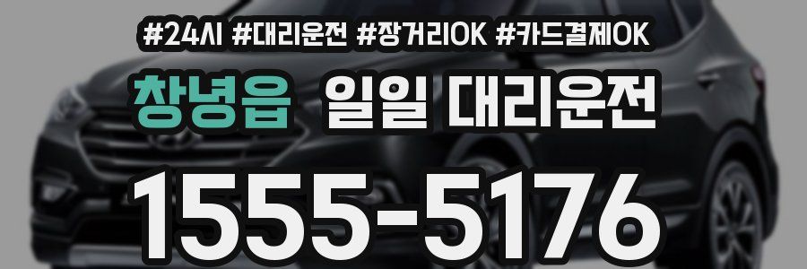 창녕읍 일일 대리운전
