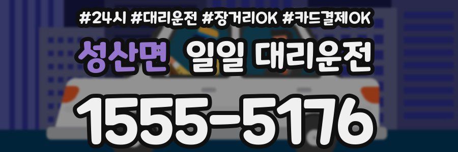 성산면 일일 대리운전