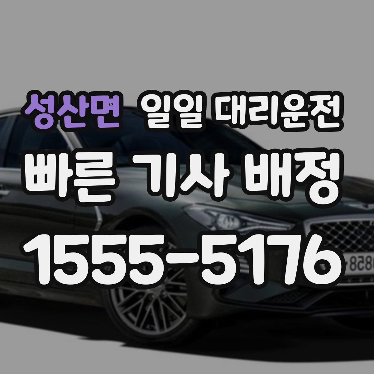 성산면 일일 대리운전