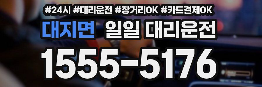 대지면 일일 대리운전