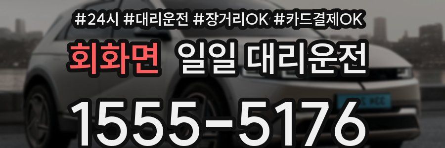 회화면 일일 대리운전