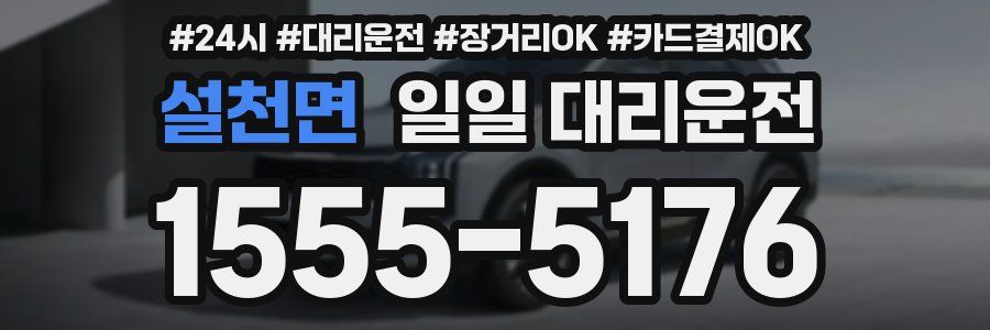 설천면 일일 대리운전