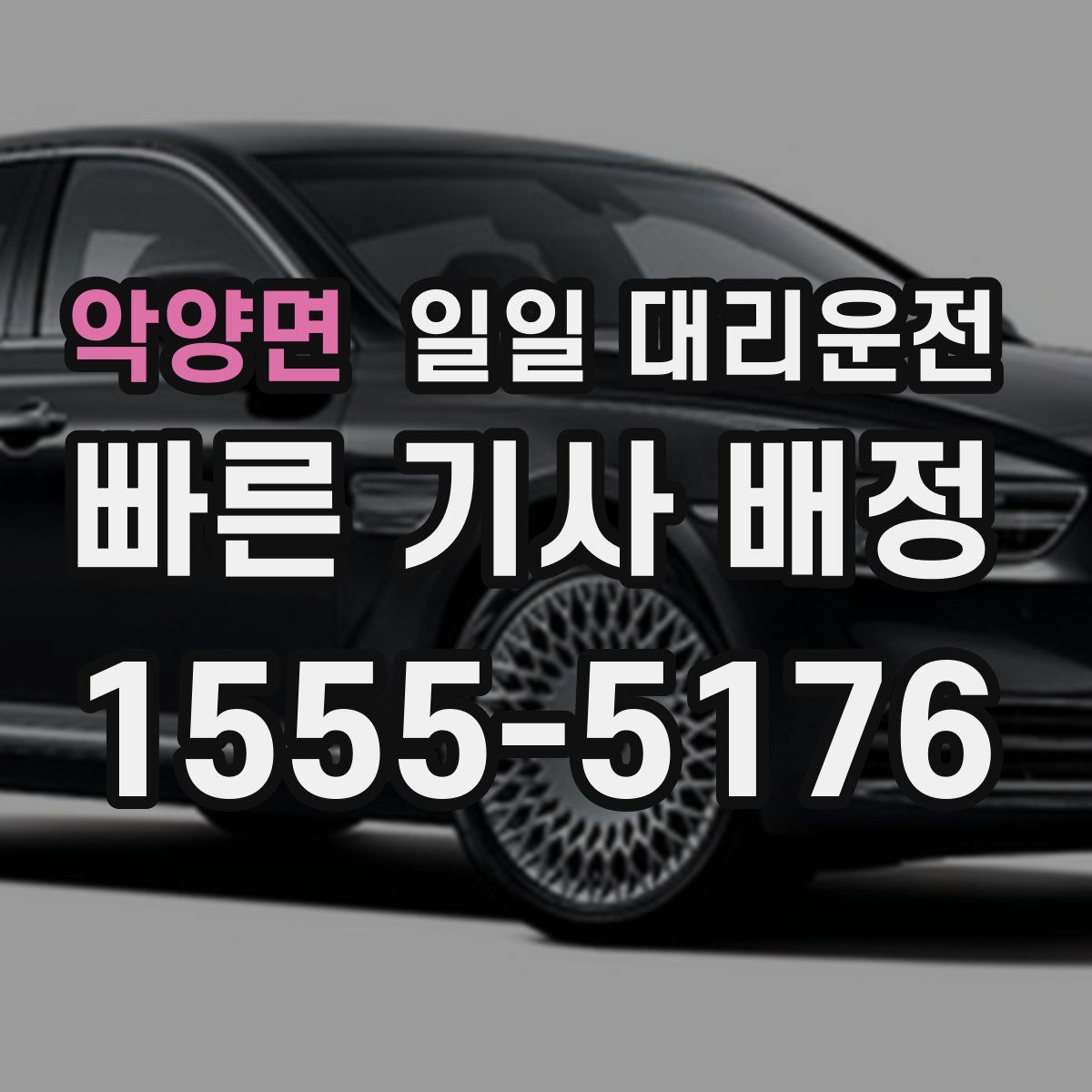악양면 일일 대리운전