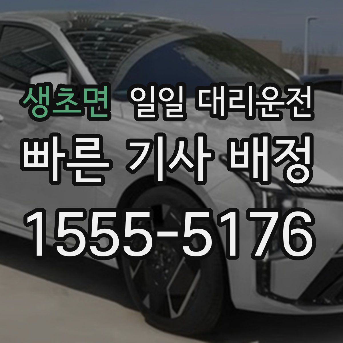 생초면 일일 대리운전