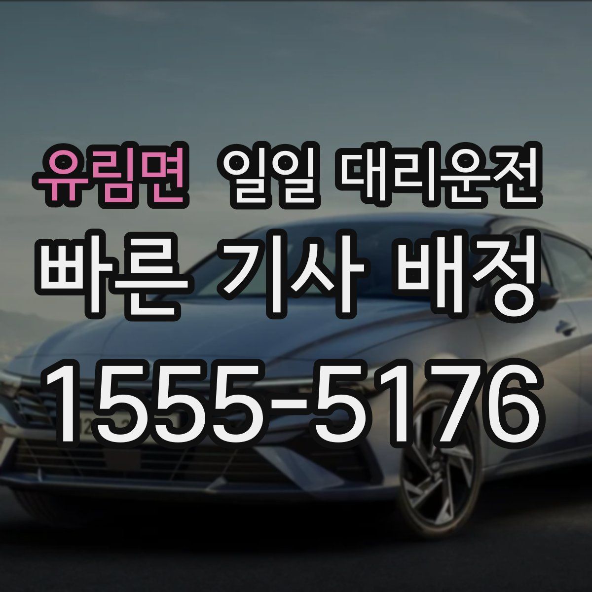 유림면 일일 대리운전