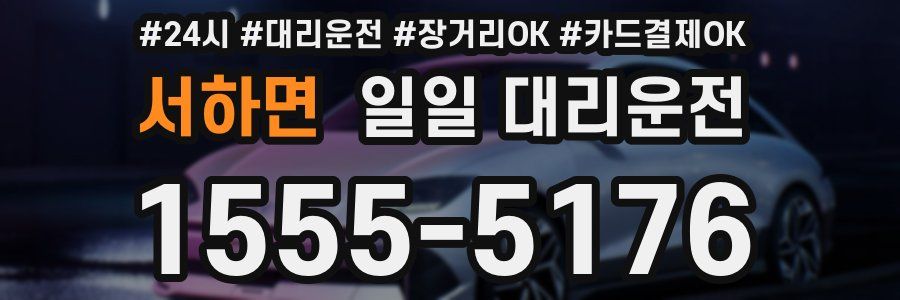 서하면 일일 대리운전