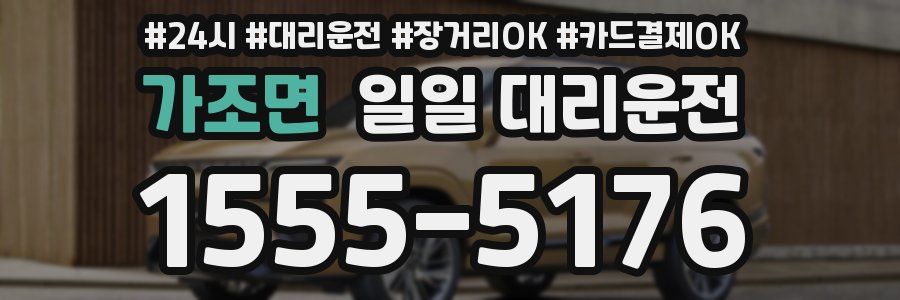 가조면 일일 대리운전