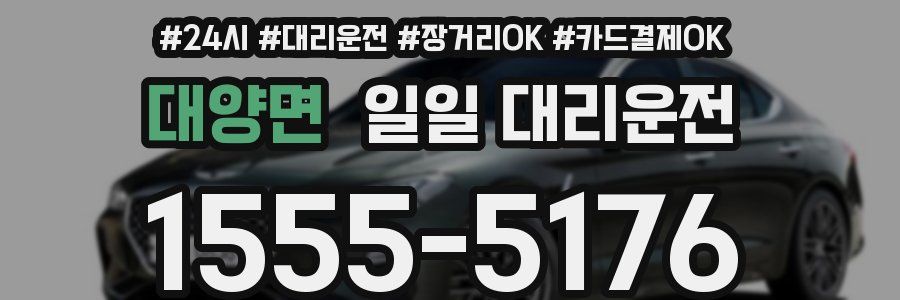 대양면 일일 대리운전