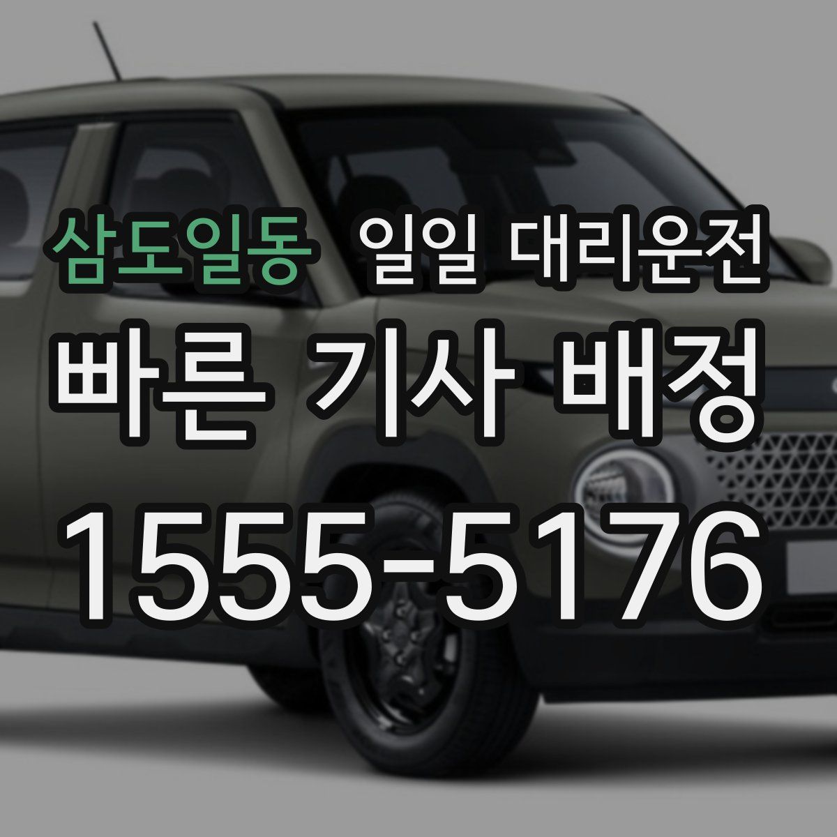 삼도일동 일일 대리운전