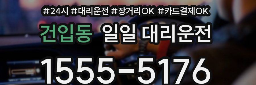 건입동 일일 대리운전