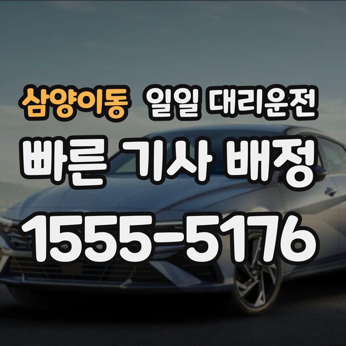 삼양이동 일일 대리운전