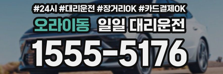 오라이동 일일 대리운전