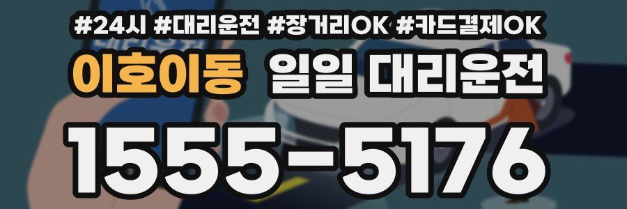 이호이동 일일 대리운전